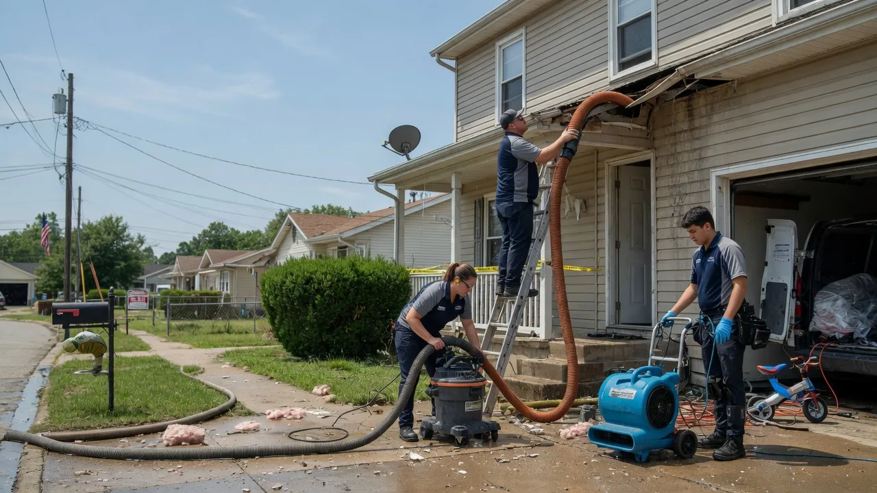Water Damage Restoration in Salvisa, KY near me